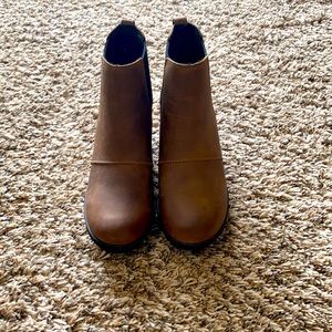 Barely Worn Brown 6.5 Sorel Ankle Wedges